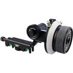 LanParte Follow Focus V2 with Hard Stops for 15mm Rods for the Nikon Z 28-135mm f4 PZ