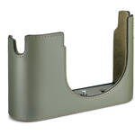 Leica Half Case Q3 (Leather, Olive Green) for the Leica Q3 43