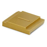 Leica Hot Shoe Cover (Brass, Blasted Finish) for the Leica Q3 43