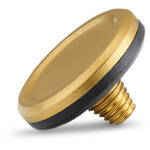 Leica Soft Release Button (Brass, Blasted Finish) for the Leica Q3 43