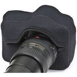LensCoat BodyGuard R Camera Cover with Grip (Black) for the Canon R3