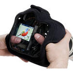 LensCoat BodyGuard R CB Camera Cover with Grip (Black) for the Canon R5