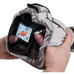 LensCoat BodyGuard R CB Camera Cover with Grip (Realtree Snow Camouflage) for the Canon R3
