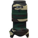 LensCoat Lens Cover for Canon RF 24-105 f/4L IS Lens (Forest Green Camo) for the Canon RF 24-105mm F4L IS