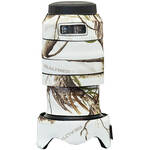 LensCoat Lens Cover for Canon RF 24-105 f/4L IS Lens (RealTree AP Snow Camo) for the Canon RF 24-105mm F4L IS