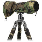 LensCoat RainCoat Large Sleeve (Forest Green Camo) for the Canon 1D X III