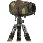 LensCoat RainCoat Small Sleeve (Forest Green Camo) for the Viltrox AF 24mm F1.8 Z