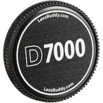 LenzBuddy Body Cap for Nikon F Mount Cameras (D7000, Black/White) for the Nikon D810A