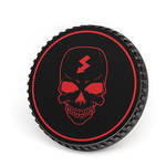 LenzBuddy Body Cap for Nikon F Mount Cameras (Skull, Black/Red) for the Nikon D610