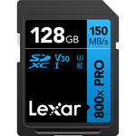 Lexar 128GB High-Performance 800x PRO UHS-I SDXC Memory Card (BLUE Series) for the Leica M-D Typ 262