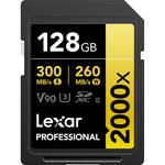 Lexar 128GB Professional 2000x UHS-II SDXC Memory Card for the Leica M11 Monochrom