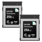Lexar 256GB Professional CFexpress Type B Card DIAMOND Series (2-Pack) for the RED Komodo-X 6K