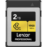 Lexar 2TB Professional CFexpress Type B Card GOLD Series for the RED Komodo-X 6K
