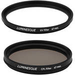 Luminesque 67mm Circular Polarizer and UV Slim PRO Filter Kit for the Nikon Z 12-28mm F3.5-5.6 PZ