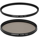 Luminesque 77mm Circular Polarizer and UV Slim PRO Filter Kit for the Nikon Z 28-400mm F4-8 VR