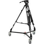 Magnus REX VT-5000 2-Stage Video Tripod with Fluid Head and Dolly for the Fujifilm GFX Eterna 55