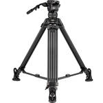 Magnus REX VT-6000 2-Stage Video Tripod with Fluid Head for the Panasonic S1R