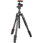 Manfrotto Befree Advanced Travel Aluminum Tripod with 494 Ball Head (Lever Locks, Sony Alpha Edition) for the Panasonic S1R