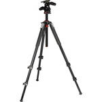 Manfrotto MK055XPRO3-3W Aluminum Tripod with 3-Way Pan/Tilt Head for the Fujifilm GFX 50S