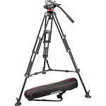 Manfrotto MVH502A Fluid Head and 546B Tripod System with Carrying Bag for the Ricoh GR IV Monochrome