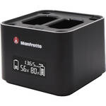 Manfrotto ProCUBE Professional Twin Charger for Sony NP-BX1, NP-FW50, and NP-FZ100 Batteries for the Sony HX80