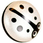 Match Technical Bug-O Soft Shutter Release Button (Silver Lady Bug, Long Stem) for the Fujifilm X-E2S
