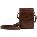 MegaGear Ever Ready&nbsp; Leather Camera Case for Panasonic Lumix DC-ZS70, DMC-LX10, DMC-ZS60, or DMC-ZS100 (Dark Brown) for the Panasonic ZS70