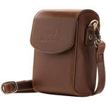 MegaGear Leather Camera Case with Strap for Panasonic Lumix ZS200, TZ200, Leica C-Lux (Dark Brown) for the Leica C-Lux