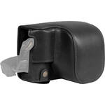MegaGear Leather Case FUJIFILM X100VI (Black) for the Fujifilm X100VI