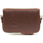 MegaGear Leather Case with Belt Loop for Select RX100 Series Cameras (Dark Brown) for the Sony RX100 II