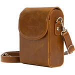 MegaGear Protective Leather Camera Case for Nikon COOLPIX A900 (Light Brown) for the Nikon A900