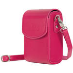 MegaGear Protective Leather Camera Case for Nikon COOLPIX A900 (Pink) for the Nikon A900