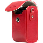 MegaGear Protective Leather Camera Case for Nikon COOLPIX A900 (Red) for the Nikon A900