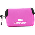 MegaGear Ultralight Neoprene Camera Case with Carabiner for Nikon COOLPIX A900 (Hot Pink) for the Nikon A900