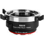 Meike Drop-In Filter Mount Adapter for PL-Mount Lens to RF-Mount Camera with VND & UV Filters for the Canon R5 C