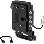 MID49 DB-9 Rod-Mounted Power Distribution Box for Blackmagic PYXIS (Gold Mount) for the Blackmagic PYXIS 12K