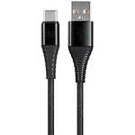 Monoprice AtlasFlex USB 2.0 Type-C to Type-A Kevlar-Reinforced Nylon-Braid Cable (1.5', Black) for the Canon G5 X MII