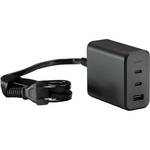 mophie 100W USB-C GaN Wall Charger with Cable (Black) for the Canon G5 X MII