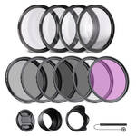 Neewer 10-Filter Kit with Accessories (67mm) for the Sony FE 16mm F1.8