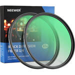 Neewer Black Diffusion Filter Kit (49mm, Grade 1/8, Grade 1/4, 2-Pack) for the Canon M10
