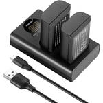 Neewer DMW-BLK22 Replacement Battery and Charger Set for the Panasonic G9 II