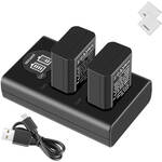 Neewer Dual Battery Charger & NP-FW50 Batteries Kit (1100mAh) for the Sony RX10 III