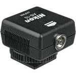 Nikon AS-15 Sync Terminal Adapter (Hot Shoe to PC) for the Nikon ZR