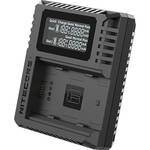 Nitecore FX3 Dual-Slot USB Type-C QC Charger for FUJIFILM X-T4 Batteries for the Fujifilm GFX 100 II