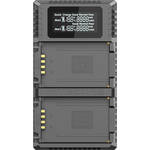 Nitecore ULM10 PRO Dual-Slot USB QC Charger for BP-SCL5 Lithium-Ion Batteries for the Leica M10