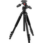Oben AC-1451 4-Section Aluminum Tripod with PD-117 Pan/Tilt Head for the Ricoh GR IV Monochrome
