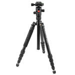 Oben AT-3565 Aluminum Travel Tripod and BZ-217T Triple-Action Ball Head for the Canon 5DS R
