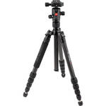 Oben CT-3565 Carbon Fiber Travel Tripod and BZ-217T Triple-Action Ball Head for the Canon T6i