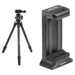 Oben CTT-1000L Carbon Fiber Tabletop Tripod and Oben SPA-1000 Arca-Type Smartphone Tripod Adapter Kit for the Panasonic S1R