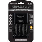 Panasonic eneloop Pro Rechargeable AA Ni-MH Batteries with Charger (2550mAh, 4-Pack) for the Kodak FZ45